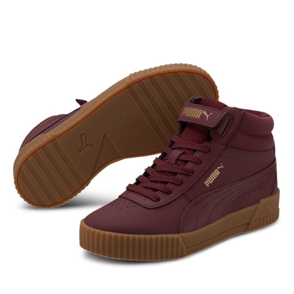 Pumas, women size 9, Burgundy (Red)